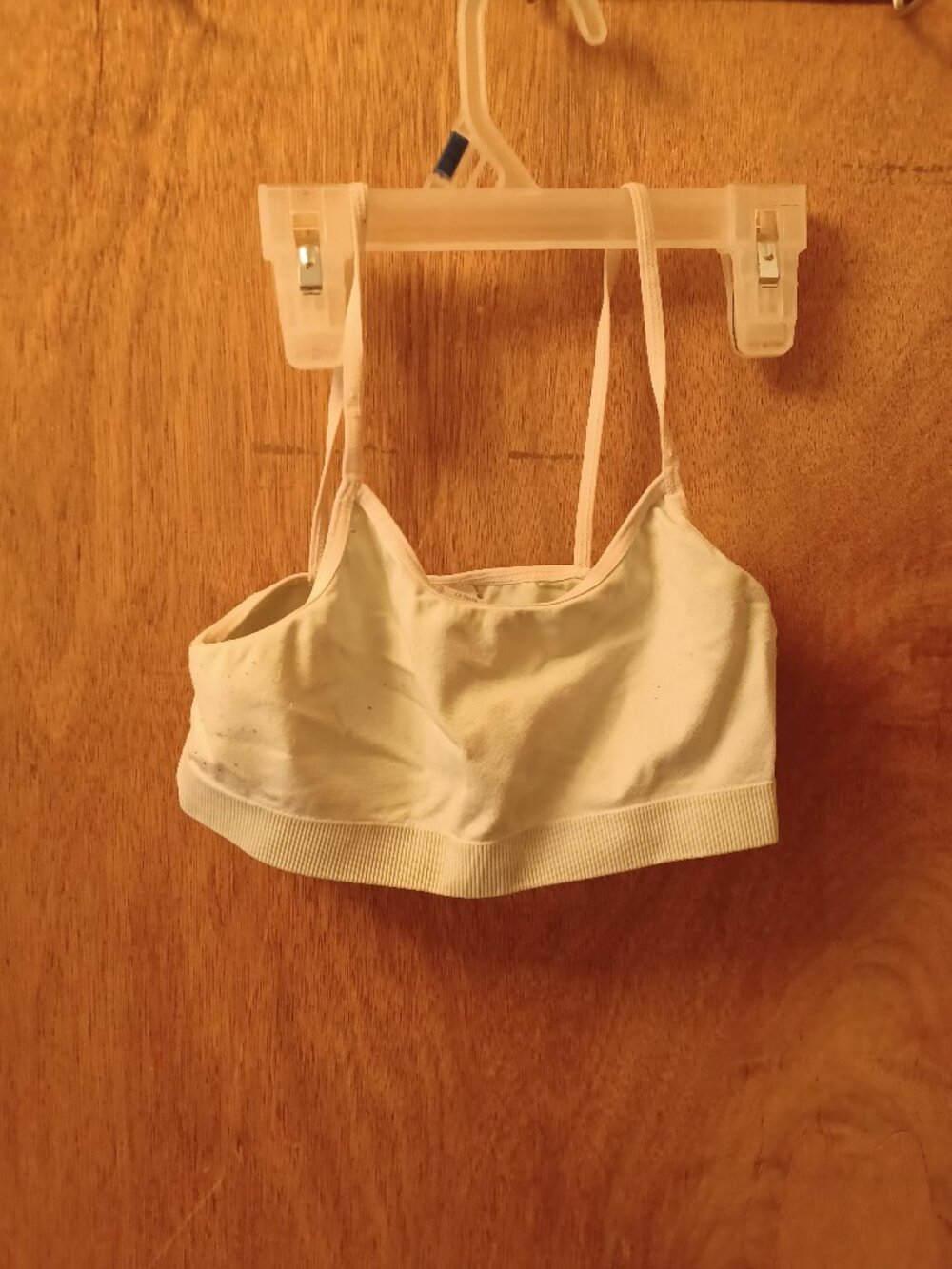 Best Form Girls Training Bra Light Blue